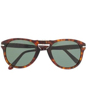 Persol Tortoiseshell Frame Sunglasses - Green