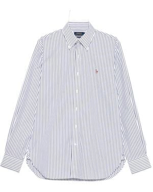 Polo Ralph Lauren Striped Cotton Shirt - White