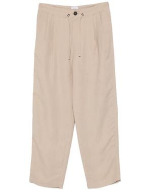 Brunello Cucinelli Pences Drawstring Pants - White