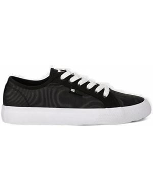 DC Shoes Manual Tx Se Low-Top Lace-Up Sneakers - White