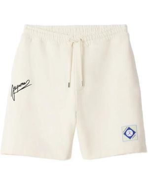 Jacquemus Pantalones Cortos The Supporter - Blanco
