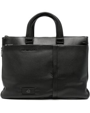 Piquadro Zaino Con Applicazione - Nero