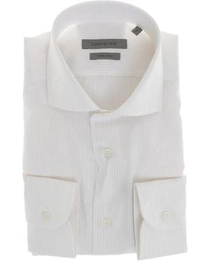 Corneliani French-Collar Shirt - White