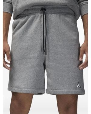 Nike Brooklyn Drawstring Track Shorts - Grey