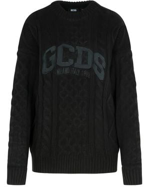 Gcds Maglione Vlogo - Nero