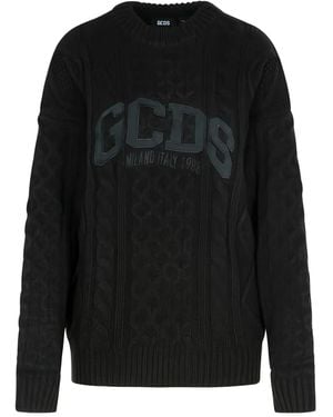Gcds Maglione Vlogo - Nero