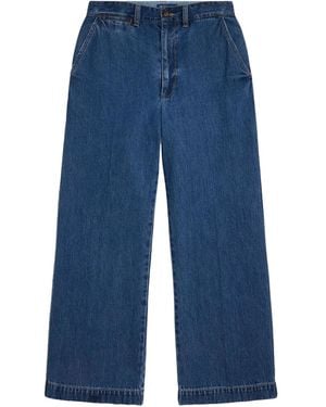 Polo Ralph Lauren Wide-Leg Jeans - Blue