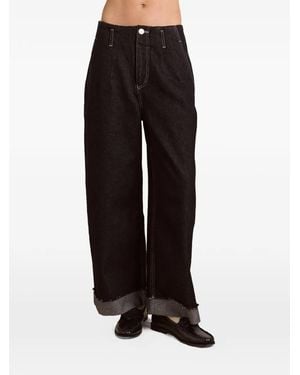 Damson Madder Vaqueros Holgados Pascal - Negro