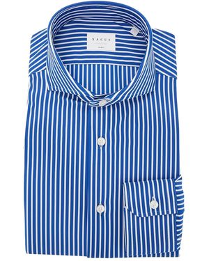 Xacus Camicia A Righe - Blu