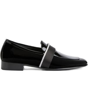 Giuseppe Zanotti Arnaud Loafer Mit Strass - Schwarz