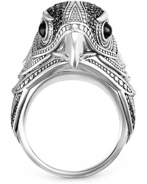 Thomas Sabo Ring Mit Falkenkopf - Weiß