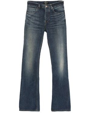 Balenciaga Straight-Leg Jeans - Blue