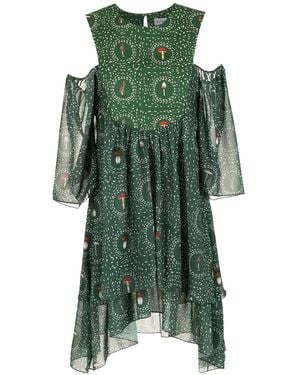 Olympiah Abito Con Spalle Scoperte - Verde