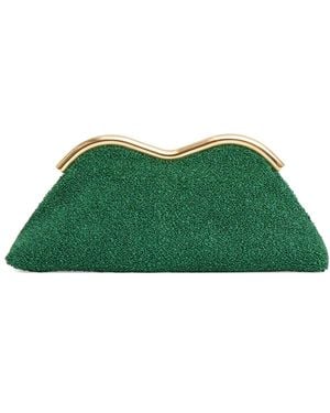 Mansur Gavriel Baci クラッチバッグ - グリーン