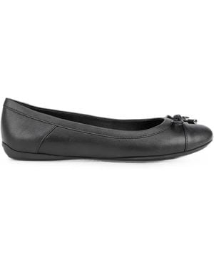Geox Charlene Bow-Detail Ballet Flats - White