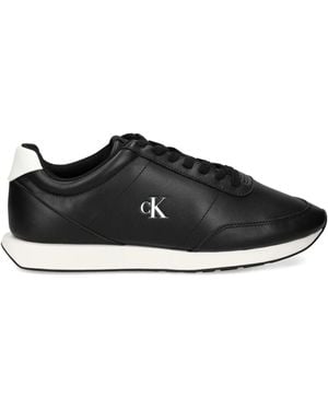 Calvin Klein Retro Runner Trainers - Black