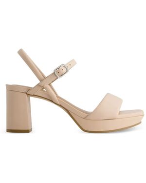 Bernardo Canto Leather Sandals - Natural