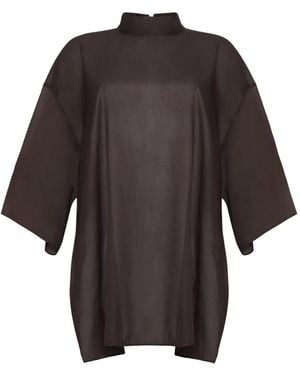 Adam Lippes Brynn Blouse - Black