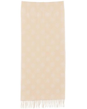 GANT Bufanda Con Monograma - Blanco