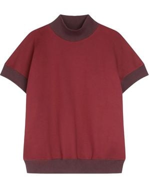 Dries Van Noten タートルネック スウェットシャツ - レッド