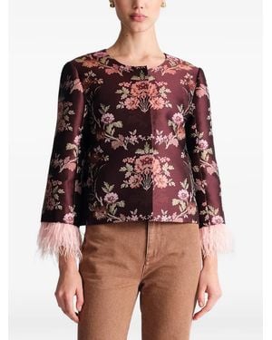 Cara Cara Julio Jacquard Jacket - Red