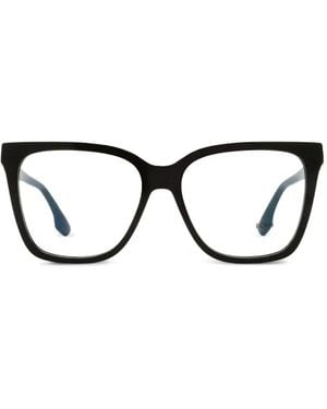 Victoria Beckham Square-Frame Glasses - Brown