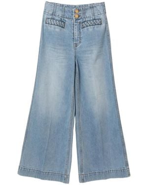 Zimmermann Jean Ample À Effet Délavé - Blue