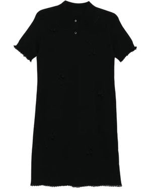 JNBY Arrow-Embellished Mini Dress - Black