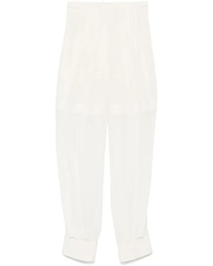 Philosophy Di Lorenzo Serafini Casual And Cargo Trousers - White