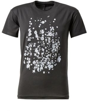 L'éclaireur Abstract Print T-Shirt - Black