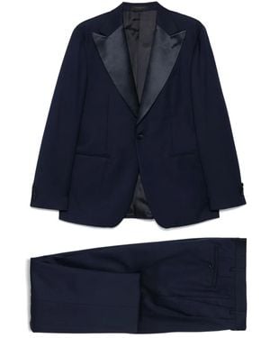 Corneliani Wollen Pak - Blauw