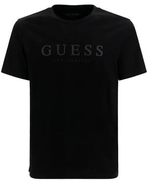 Guess Leo Logo T-Shirt - Black