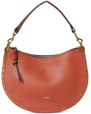 Isabel Marant Bolso De Hombro Oskan Soft Con Apliques - Blanco