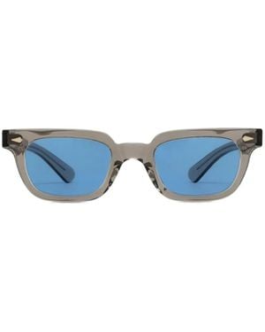 JULIUS TART T- Square-Frame Sunglasses - Blue