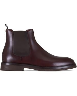 Brunello Cucinelli Calfskin Chelsea Boots - Brown