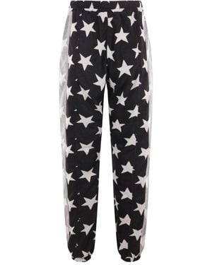 Reward If Found Jogginghose mit Stern-Print - Schwarz