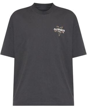 AllSaints Pentacle T-Shirt - Grijs