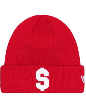 Supreme X New Era $ "red" ビーニー - レッド