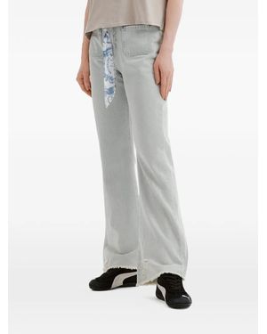 Musium Div. Pantalon À Bords Francs - Multicolour
