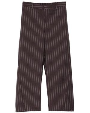 CROQUIS Hose Mit Nadelstreifen - Braun