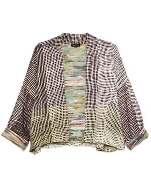 Yavi Checked Bomber Jacket - Multicolor