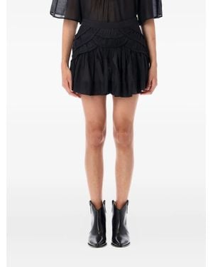 Isabel Marant Ceola Mini Skirt - Black