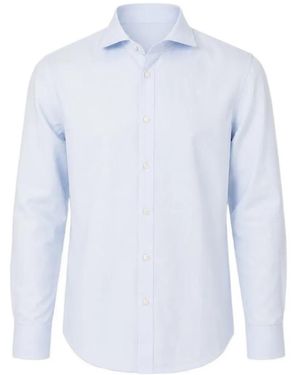 BASTONCINO Long-Sleeve Button-Up Shirt - Blue