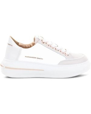 Alexander Smith Sneakers mit Plateausohle - Weiß