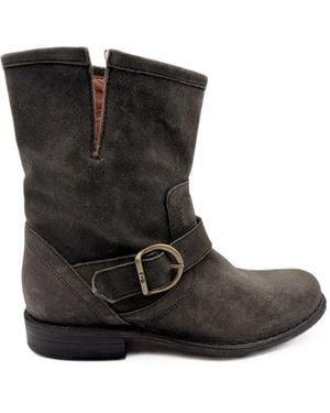 Fiorentini + Baker Eli Buckle-Fastening Boots - Black