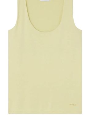 St. John Jersey Tank Top - Yellow