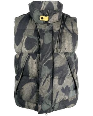 Parajumpers グラフィック パデッドベスト - ブラック