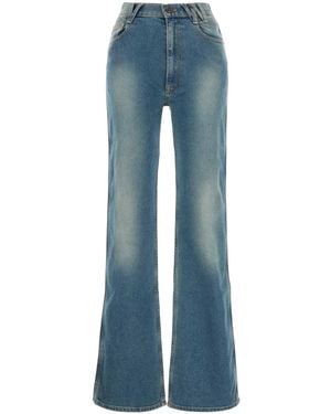 24AW new/Vivienne Westwood W Rayフレアジーンズ Jeans Blue VIVIENNE WESTWOOD Ray high-rise flared jeans | NET-A-PORTER