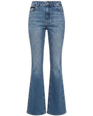 Philipp Plein Flare-Fit Jeans Basic - Blue