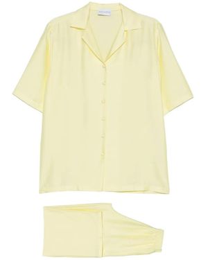 Silkylicious Set De Pantalones Alua - Amarillo